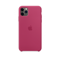 Чехол Silicone Case iPhone 11 Pro Max Гранат