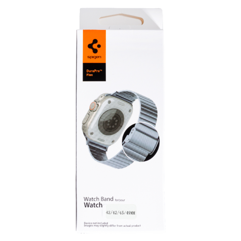 Ремінець Apple Watch Metal Band (L) Spigen 42/44/45/49 mm Dark Grey