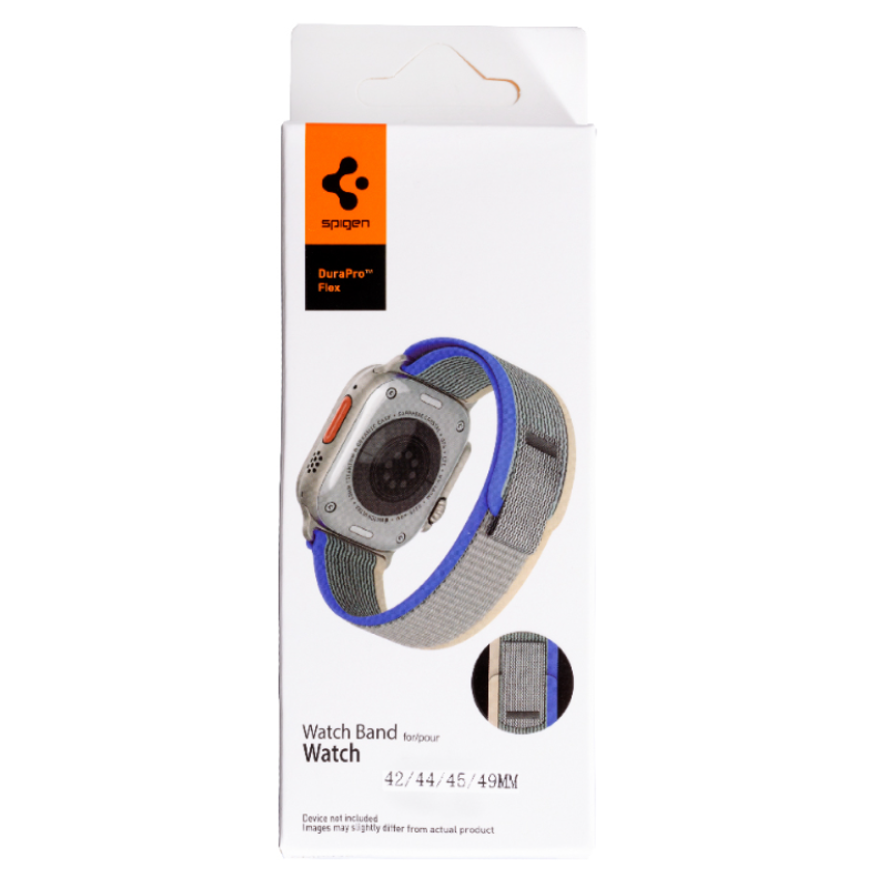 Ремінець Apple Watch Trail Nylon (L) Spigen 42/44/45/49 mm Blue-Gray