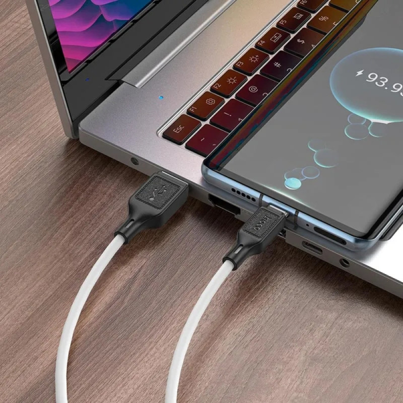 Кабель USB-Type C Hoco X90 3A 1m