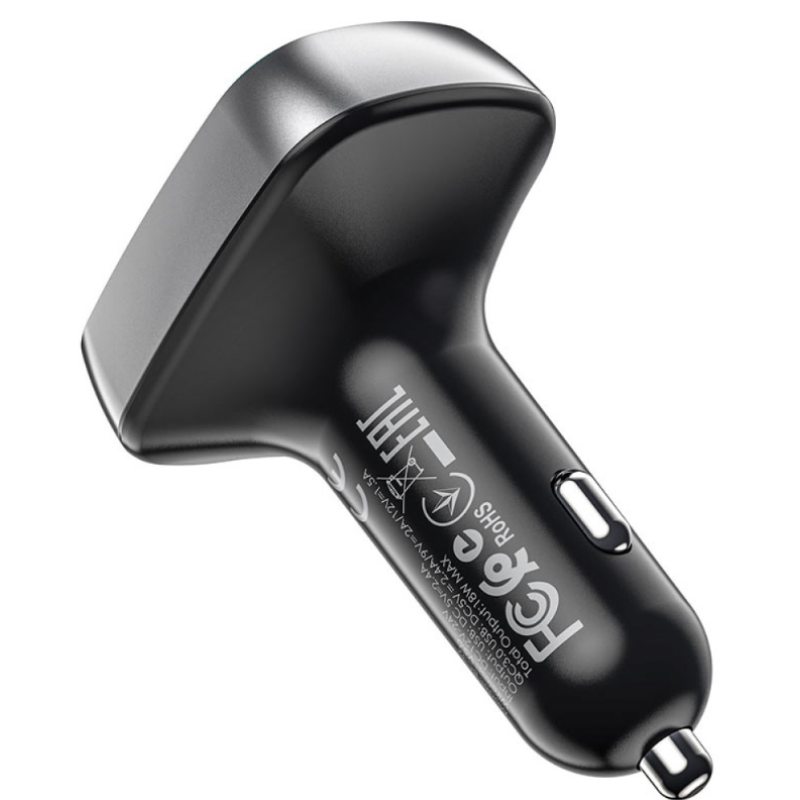 FM- модулятор Borofone BC32 Sunlight QC3.0