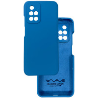 Чохол накладка Silicone Cover Soft Touch ЗК Xiaomi Redmi 10 синій