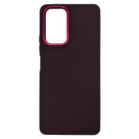 Чохол накладка матовий ColorFrame Xiaomi Redmi Note 10 Pro/Max бордовий (6)