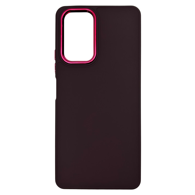 Чехол накладка матовый ColorFrame Xiaomi Redmi Note 10 Pro/Max бордовый (6)