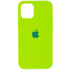 Чохол Silicone Case iPhone 13 / 14 Зелений (Neon Green)
