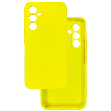 Чохол накладка Silicone Cover Soft Touch ЗК Samsung A54 5g Жовтий