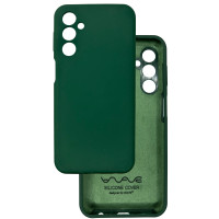 Чохол накладка Silicone Cover Soft Touch ЗК Samsung M34 5g темно-зелений
