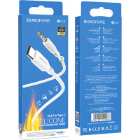 Type-C to 3.5mm AUX Borofone BL18  digital audio conversion cable
