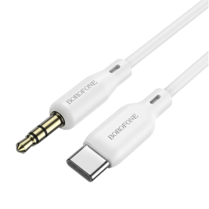 Type-C to 3.5mm AUX Borofone BL18  digital audio conversion cable