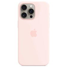 Чехол Silicone Case Original with MagSafe с анимацией iPhone 15 Pro Max Розовый (Pink Sand)