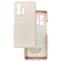 Чохол накладка Silicone Cover Soft Touch ЗК Xiaomi 11T / 11T Pro пудра