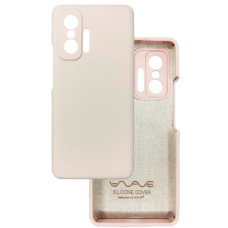 Чохол накладка Silicone Cover Soft Touch ЗК Xiaomi 11T / 11T Pro пудра