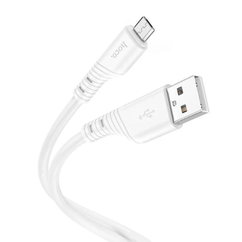 Кабель USB-Micro USB Hoco X97 1m 2.4A white
