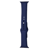 Ремінець Apple Watch silicone 42/44/45/49 mm темно-синій (dark blue)