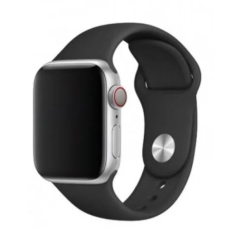 Ремешок Apple Watch silicone 42/44/45/49 mm темно-серый (dark grey)
