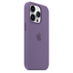 Чохол Silicone Case Original with MagSafe з анімацією iPhone 14 Pro Max Фіолетовий (Iris)