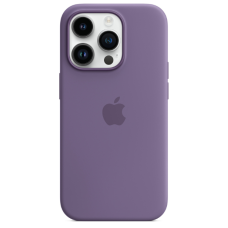 Чехол Silicone Case Original with MagSafe с анимацией iPhone 14 Pro Max Фиолетовый (Iris)