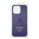 Чохол Silicone Case Original with MagSafe з анімацією iPhone 14 Pro Max Фіолетовий (Iris)