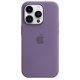 Чохол Silicone Case Original with MagSafe з анімацією iPhone 14 Pro Max Фіолетовий (Iris)