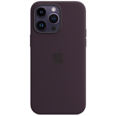 Чехол Silicone Case Original with MagSafe с анимацией iPhone 14 Pro Max Elderberry
