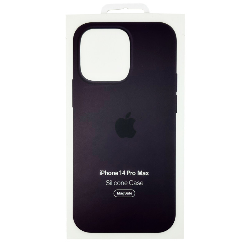 Чохол Silicone Case Original with MagSafe з анімацією iPhone 14 Pro Max Elderberry