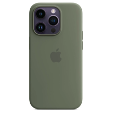 Чехол Silicone Case Original with MagSafe с анимацией iPhone 14 Pro Max зеленый (Olive)