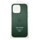 Чохол Silicone Case Original with MagSafe з анімацією iPhone 14 Pro Max зелений (Olive)