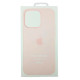 Чохол Silicone Case Original with MagSafe з анімацією iPhone 14 Pro Max Рожевий (Chalk Pink)