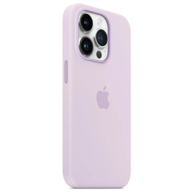 Чехол Silicone Case Original with MagSafe с анимацией iPhone 14 Pro Max Сиреневый (Lilac)