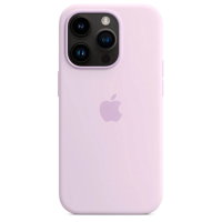 Чохол Silicone Case Original with MagSafe з анімацією iPhone 14 Pro Max Бузковий (Lilac)