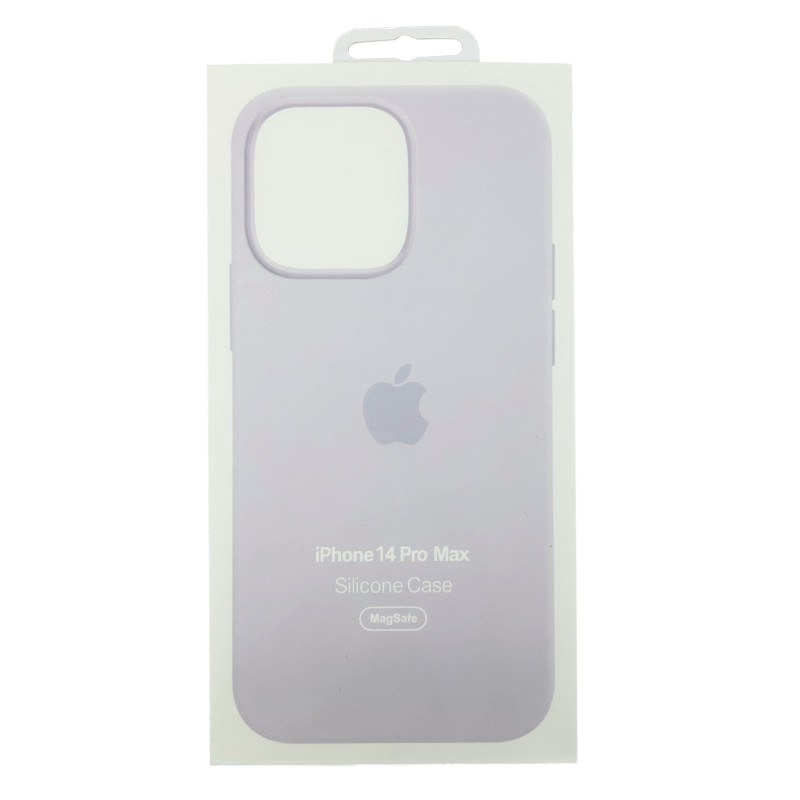 Чехол Silicone Case Original with MagSafe с анимацией iPhone 14 Pro Max Сиреневый (Lilac)