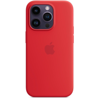 Чохол Silicone Case Original with MagSafe з анімацією iPhone 14 Pro Max Червоний (Product Red)
