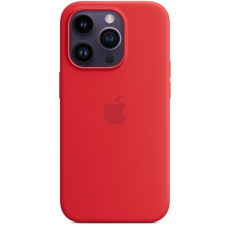 Чехол Silicone Case Original with MagSafe с анимацией iPhone 14 Pro Max Красный (Product Red)