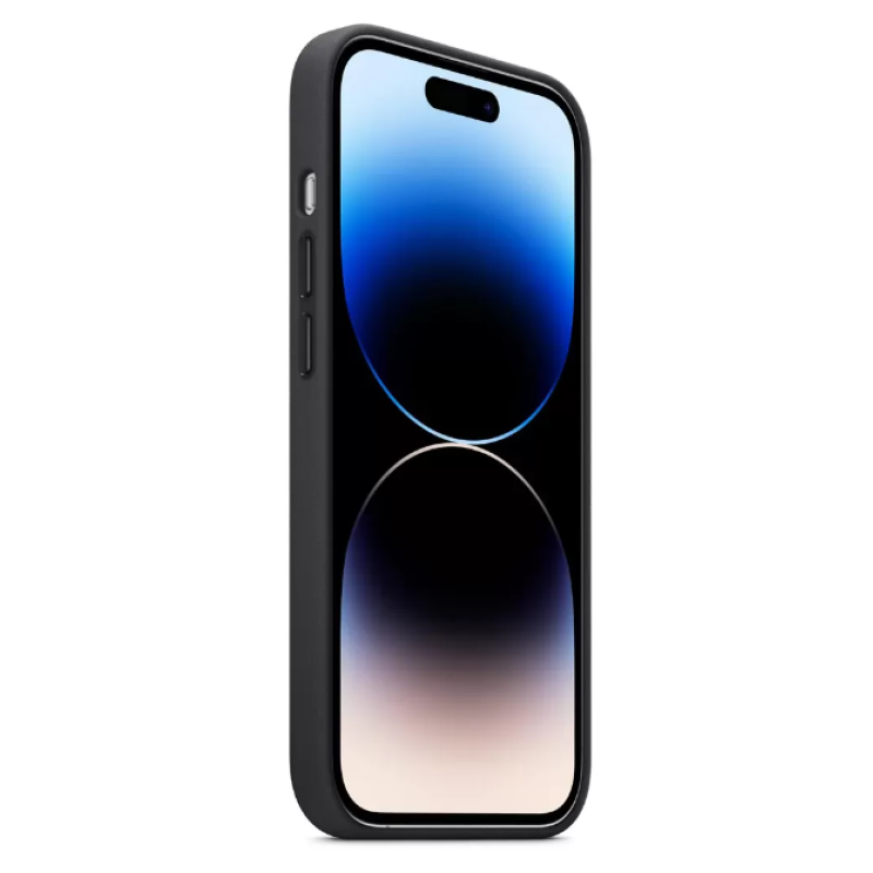Чохол Silicone Case Original with MagSafe з анімацією iPhone 14 Pro Max Темно-синій (Midnight)