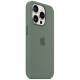 Чехол Silicone Case Original with MagSafe с анимацией iPhone 15 Pro Зеленый (Cypress)