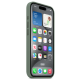 Чехол Silicone Case Original with MagSafe с анимацией iPhone 15 Pro Зеленый (Cypress)