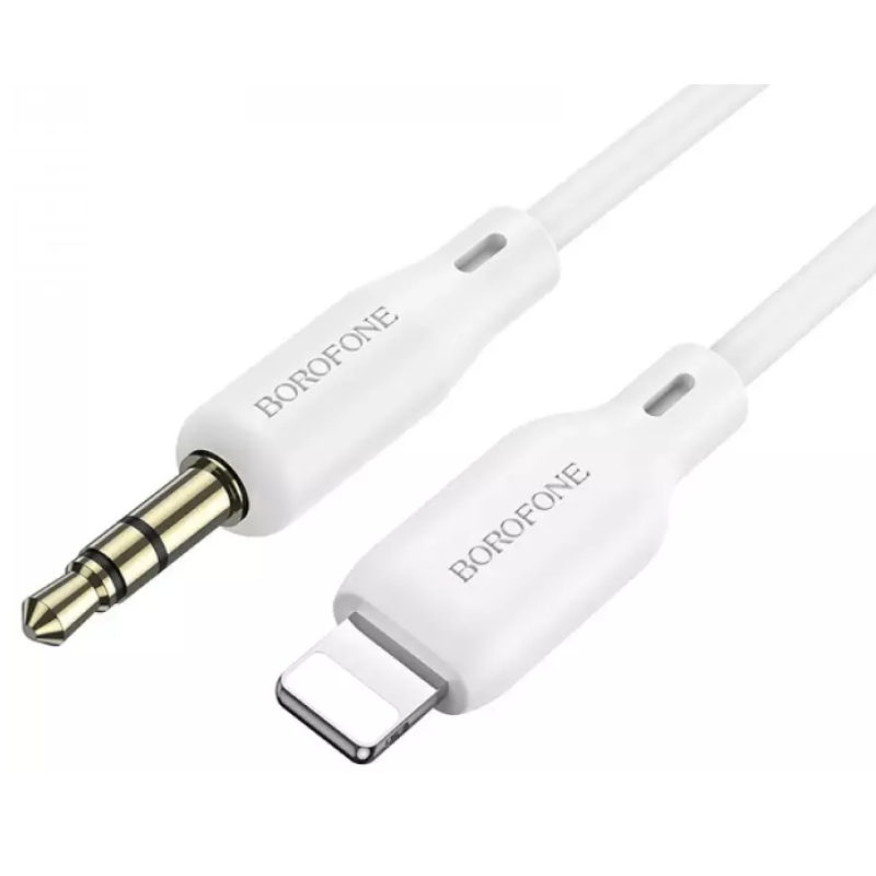 Кабель AUX Borofone BL18 audio 3.5 to Lightning