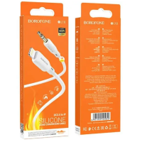 Кабель AUX Borofone BL18 audio 3.5 to Lightning