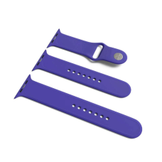 Ремешок Apple Watch silicone (3 in 1, size S-M-L) 42/44/45/49 mm фиолетовый (ultraviolet)