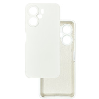 Чохол накладка Silicone Cover Soft Touch ЗК Xiaomi Redmi 13c / Poco C65 білий