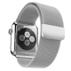 Ремешок Apple Watch металлический Milanese Loop 42/44/45/49 mm серебро (silver)