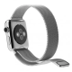 Ремешок Apple Watch металлический Milanese Loop 42/44/45/49 mm серебро (silver)