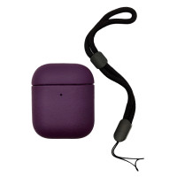Чохол футляр Protective для навушників AirPods 1/2 Deep Purple