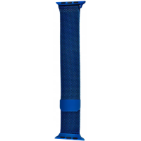 Ремінець Apple Watch металевий Milanese Loop 38/40/41 mm електрик (electric blue)