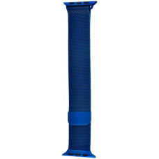 Ремешок Apple Watch металлический Milanese Loop 38/40/41 mm электрик (electric blue)