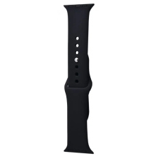 Ремінець Apple Watch silicone 38/40/41 mm чорний (black)