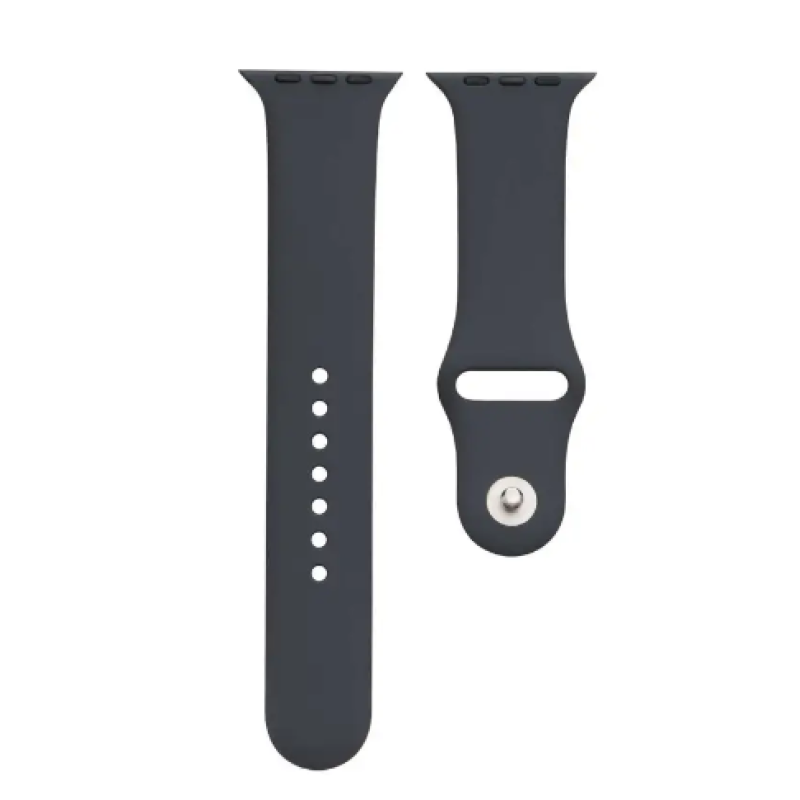 Ремешок Apple Watch silicone 38/40/41 mm темно-серый (dark grey)