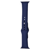 Ремешок Apple Watch silicone 38/40/41 mm темно-синий (navy blue)