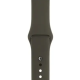 Ремінець Apple Watch silicone 38/40/41 mm темно-оливковий (dark olive)
