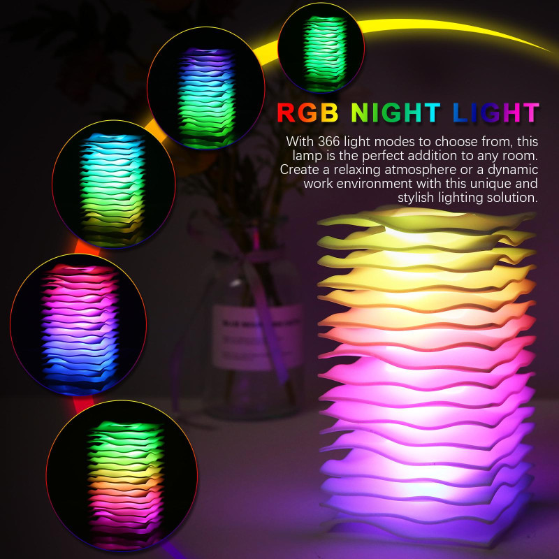 Лампа ночник RGB Lamp Touch Control